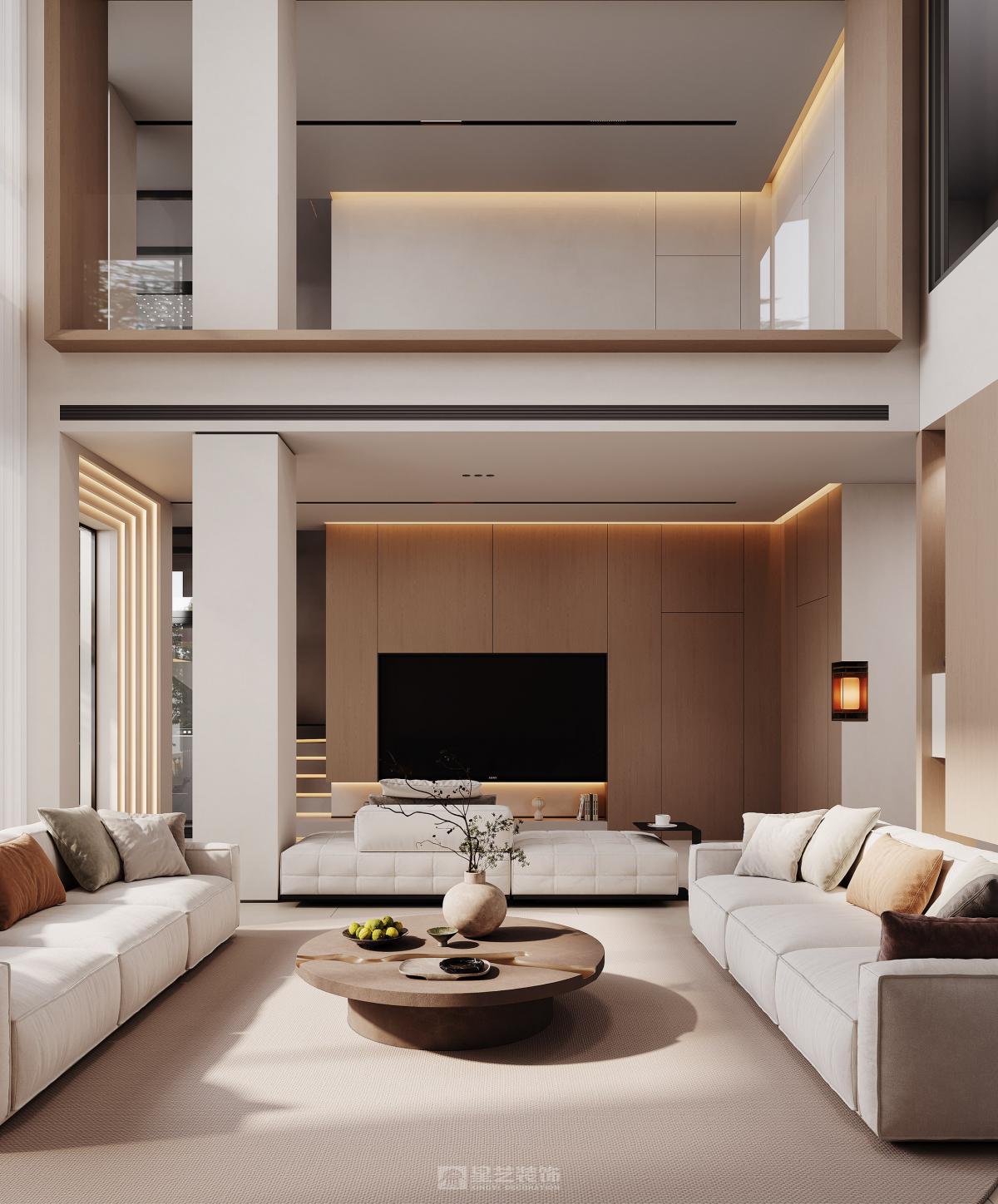 極簡原木筑自然大宅，高級氣息漫溢