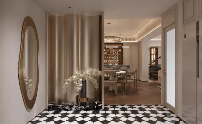 法式輕奢大平層